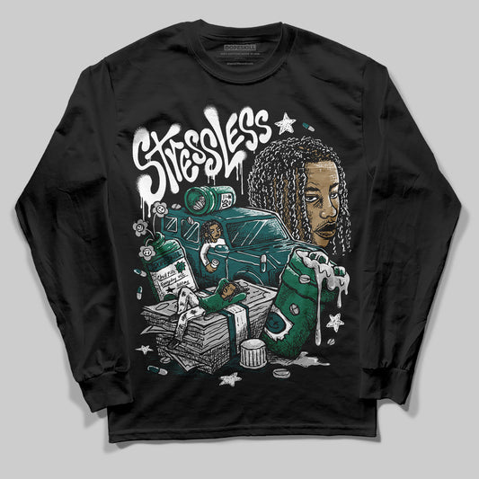 ASICS Gel-1130 'White Dark Neptune' DopeSkill Long Sleeve T-Shirt Stressless Graphic Streetwear - Black