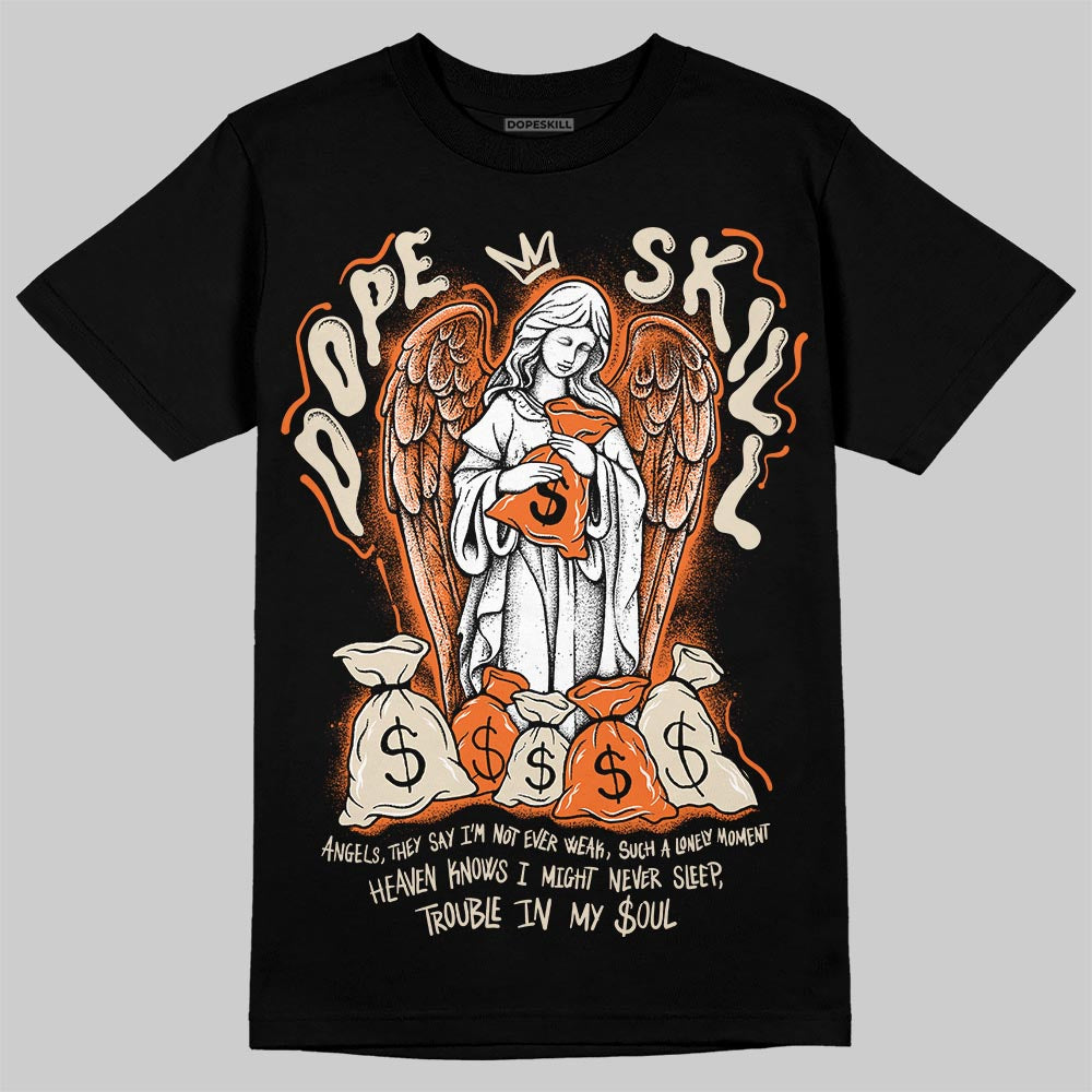 Jordan 3 “Starfish” DopeSkill T-Shirt Angels Graphic Streetwear - black