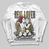 Jordan 12 Retro 'Taxi' 2025 DopeSkill Long Sleeve T-Shirt Real Lover Graphic Streetwear - White