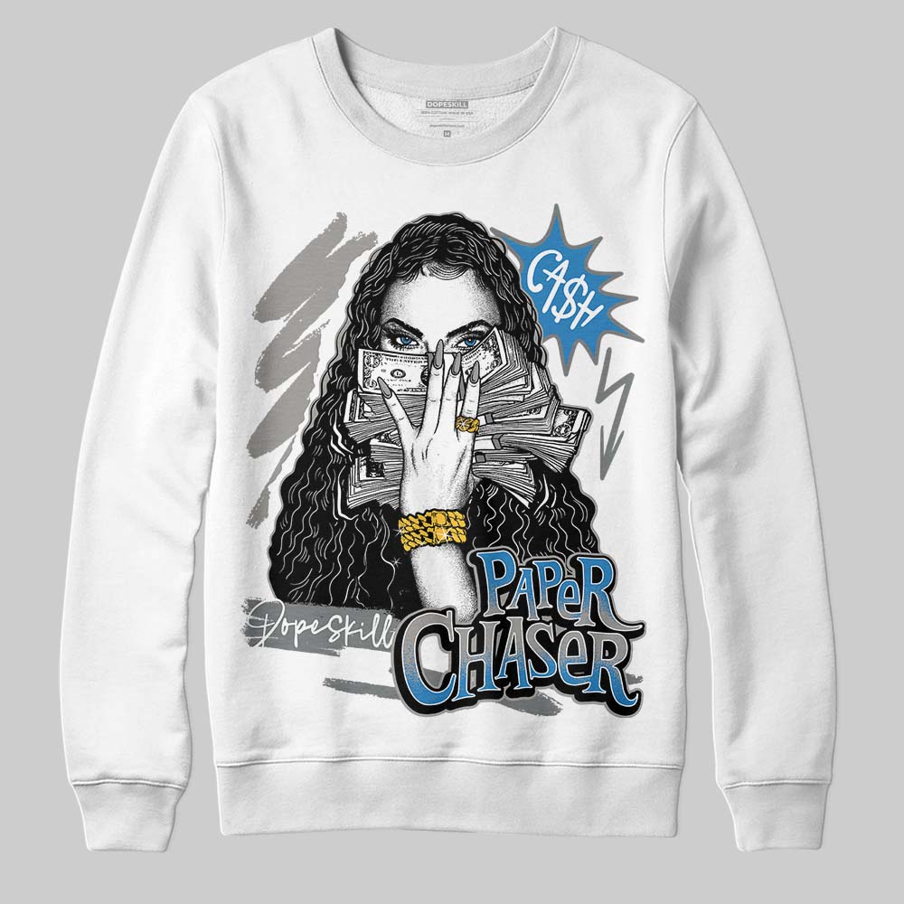 Jordan 9 Cool Grey DopeSkill Sweatshirt NPC Graphic Streetwear - White
