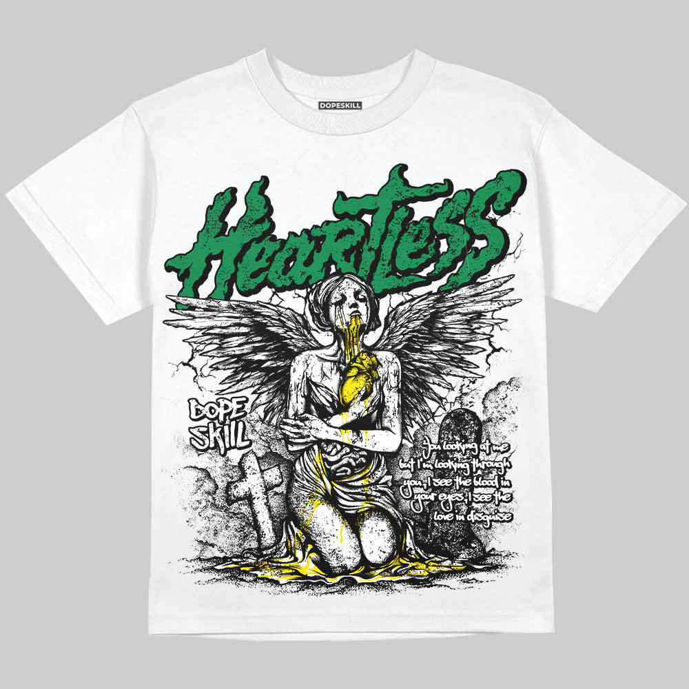 Dunk Low Reverse Brazil DopeSkill Oversize Print T-Shirt Heartless Graphic Streetwear