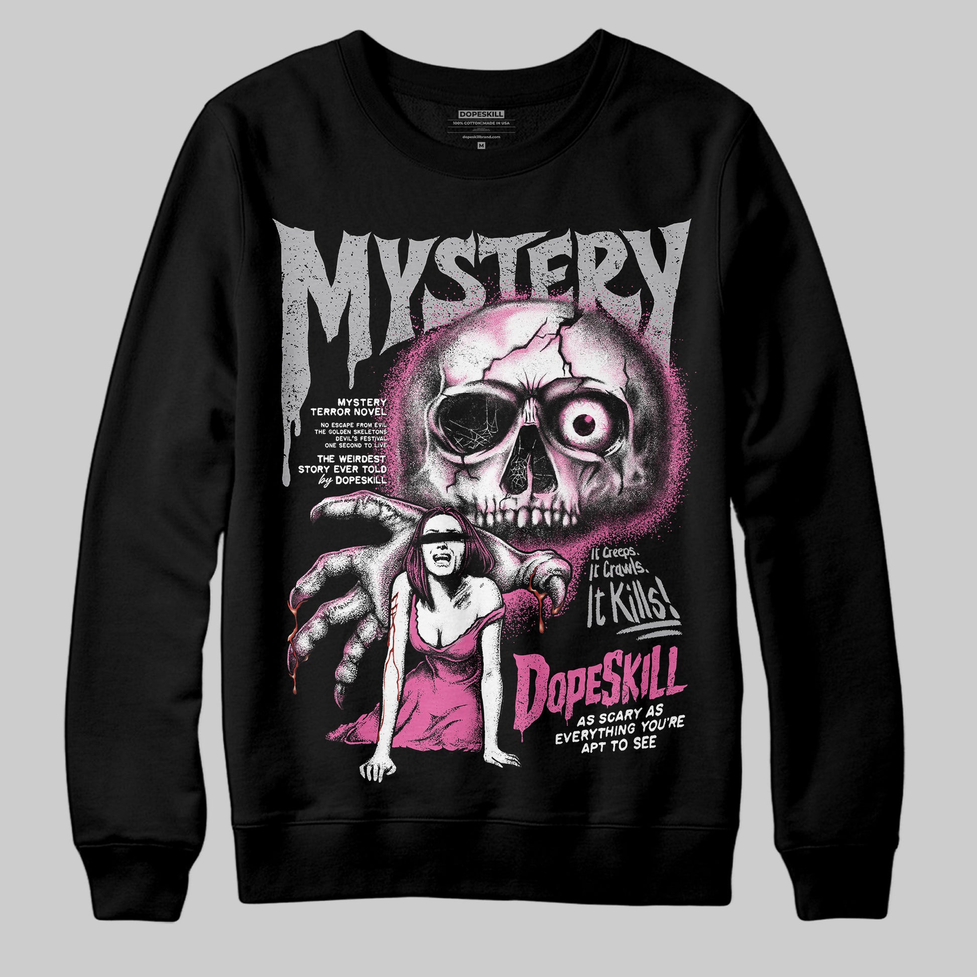 Asics Gel-Kayano 14 ‘Cream Sweet Pink’ DopeSkill Sweatshirt Mystery Ghostly Grasp Graphic Streetwear  Black