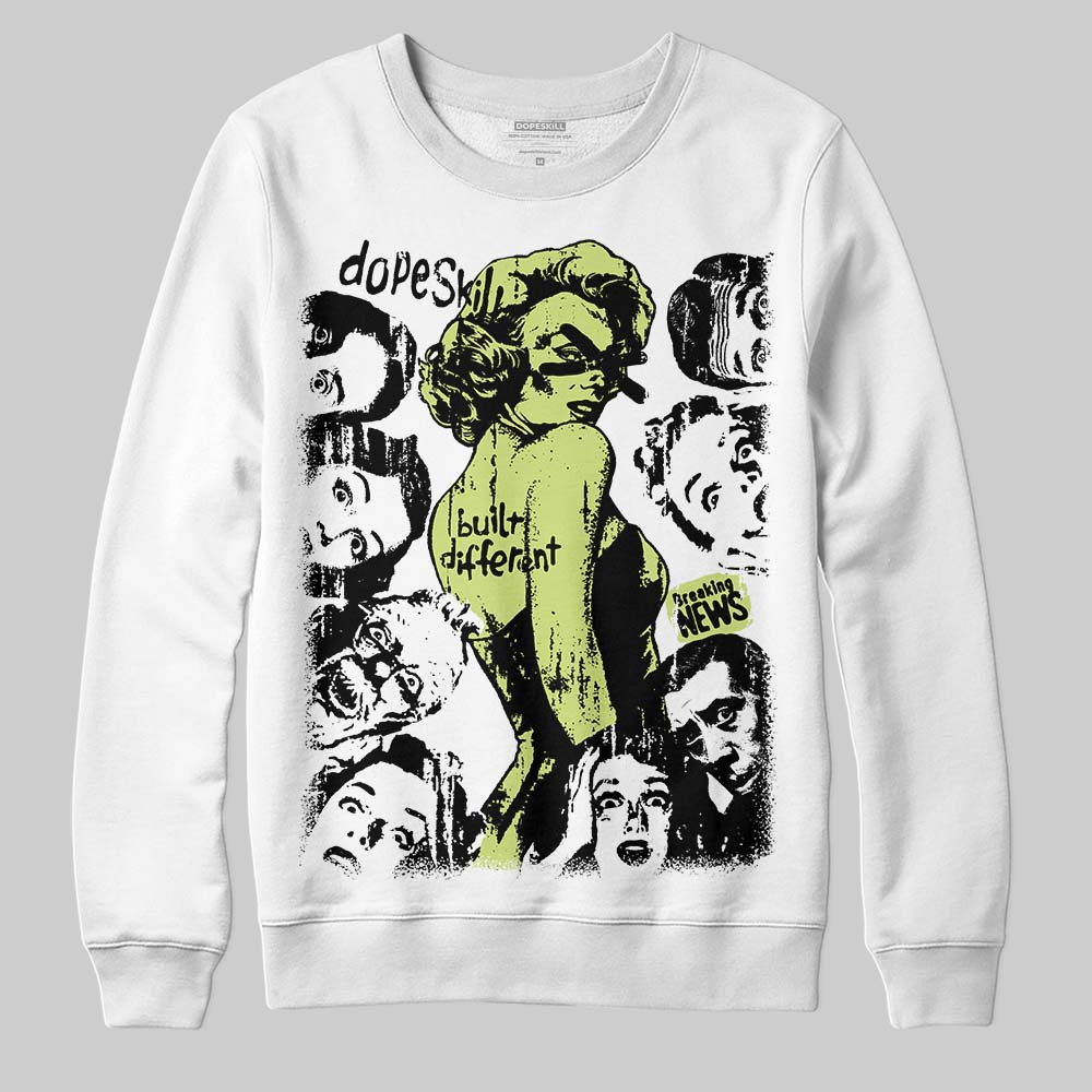 Jordan 11 “Inner Beast” DopeSkill Sweatshirt Built Different Graphic Streetwear - White