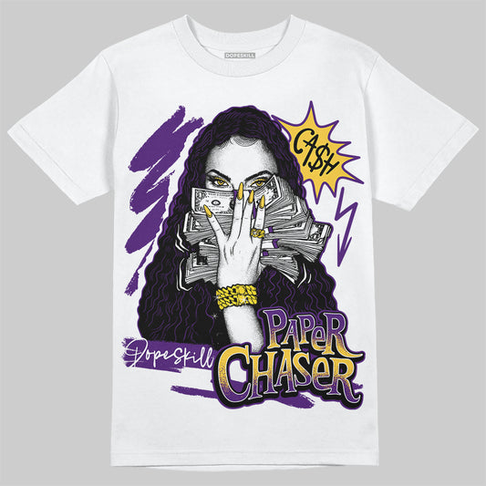 Jordan 12 “Field Purple” DopeSkill T-Shirt NPC Graphic Streetwear - White