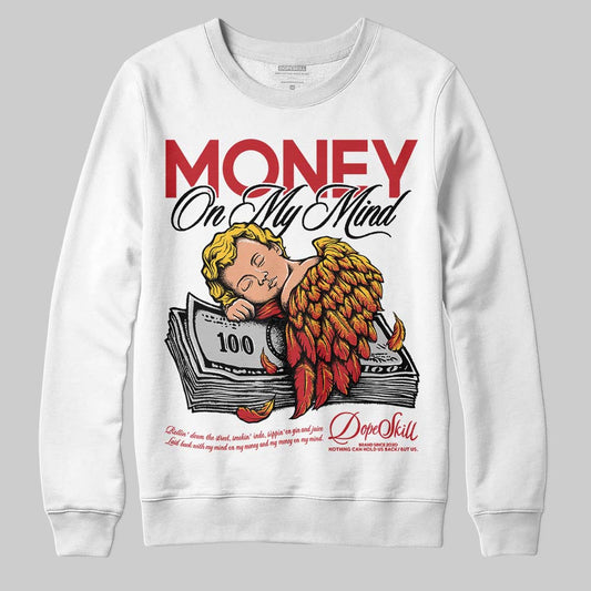 Jordan 14 Retro Ferrari (2025) DopeSkill Sweatshirt MOMM Graphic Streetwear - White