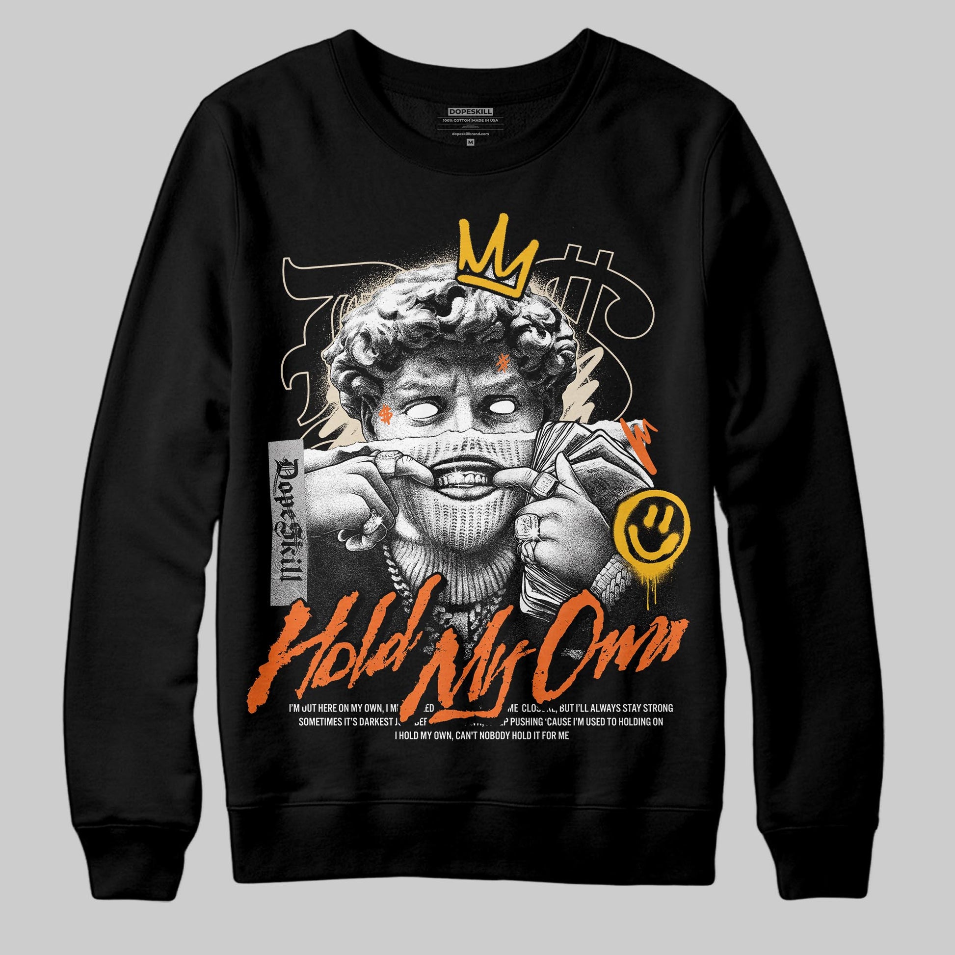 Jordan 3 “Starfish” DopeSkill Sweatshirt In My Way Graphic Streetwear - Black