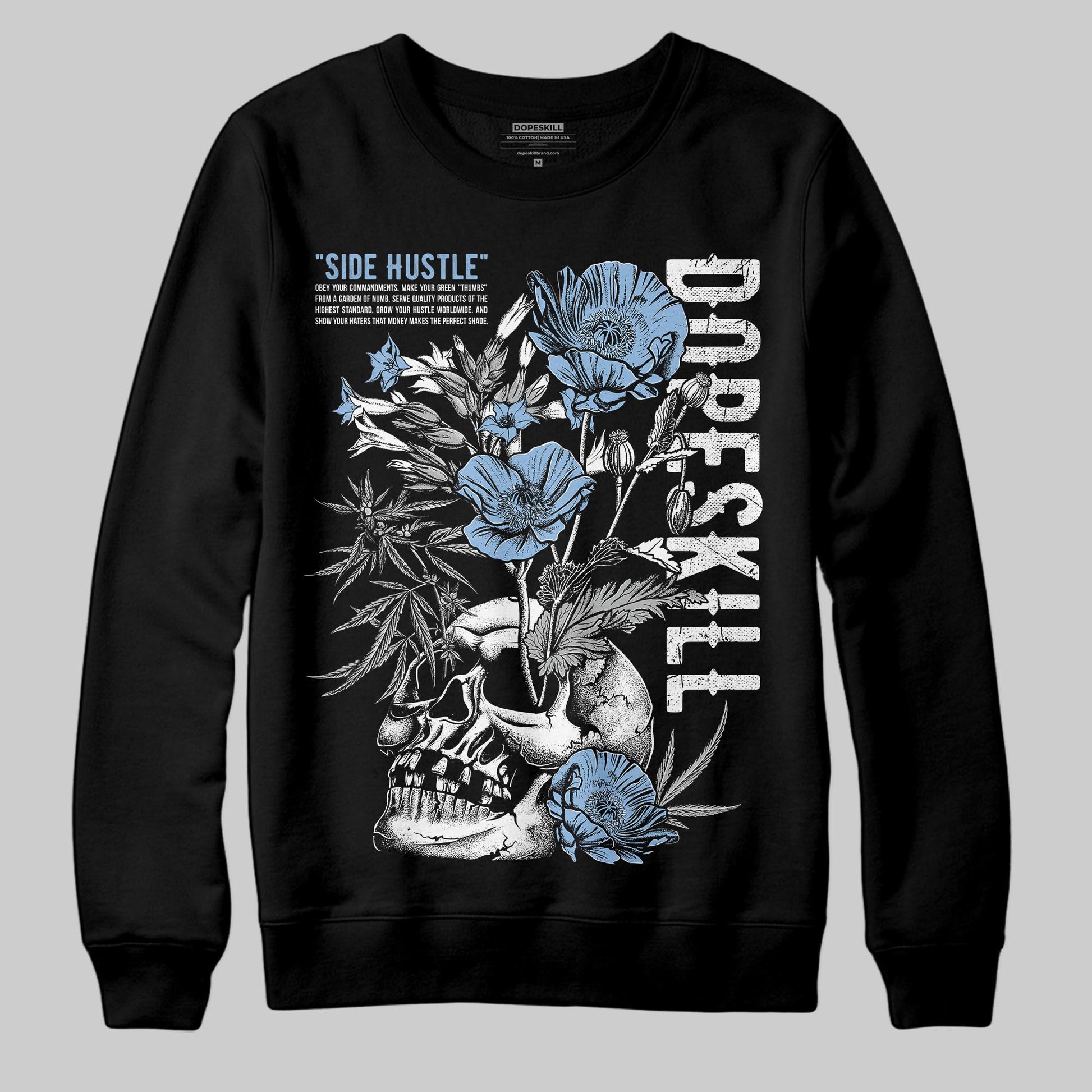 Asics Gel-Cumulus 16 Wash/Independence Blue DopeSkill Sweatshirt Side Hustle Graphic Streetwear - Black