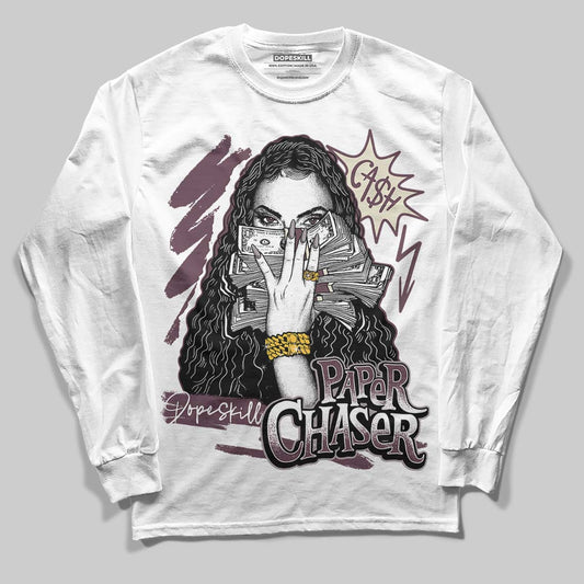 A Ma Maniére x Air Jordan 5 “Violet Ore” DopeSkill Long Sleeve T-Shirt NPC Graphic Streetwear - White
