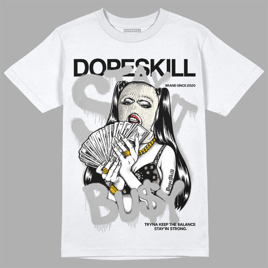 Jordan 3 “Off Noir” DopeSkill T-Shirt Stay It Busy Graphic Streetwear - White