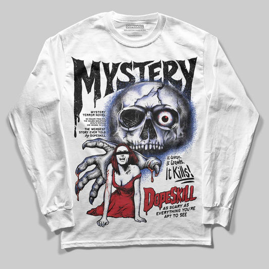 Jordan 4 “Rare Air” DopeSkill Long Sleeve T-Shirt Mystery Ghostly Grasp Graphic Streetwear - White