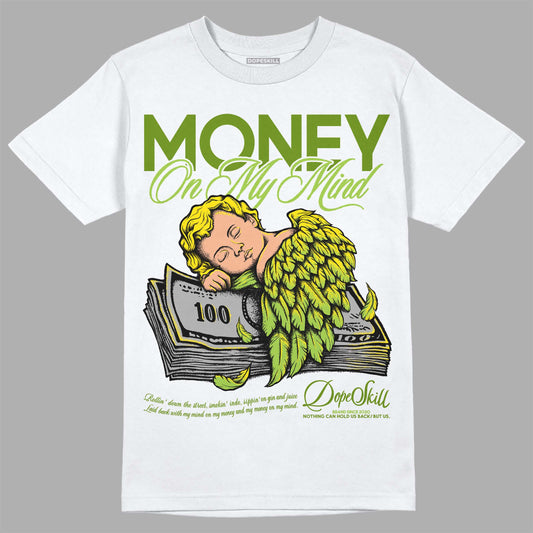 SB Dunk Low Chlorophyll DopeSkill T-Shirt MOMM Graphic Streetwear - White