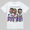 PURPLE Sneakers DopeSkill T-Shirt First Sunday Graphic Streetwear - White