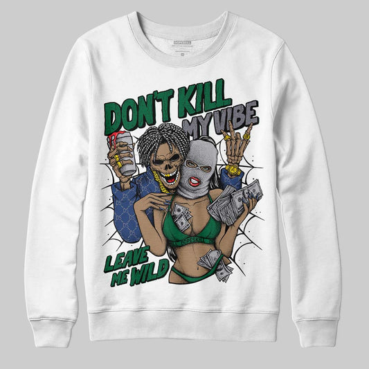 Asics GT-2160 ‘Shamrock Green’ DopeSkill Sweatshirt Don't Kill My Vibe Graphic Streetwear - White