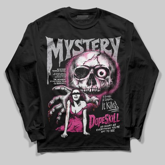 Asics Gel-Kayano 14 ‘Cream Sweet Pink’ DopeSkill Long Sleeve T-Shirt Mystery Ghostly Grasp Graphic Streetwear - Black