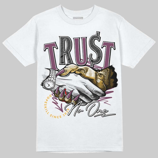 Jordan 1 Retro High OG Brotherhood DopeSkill T-shirt Trust No One Graphic Streetwear - White