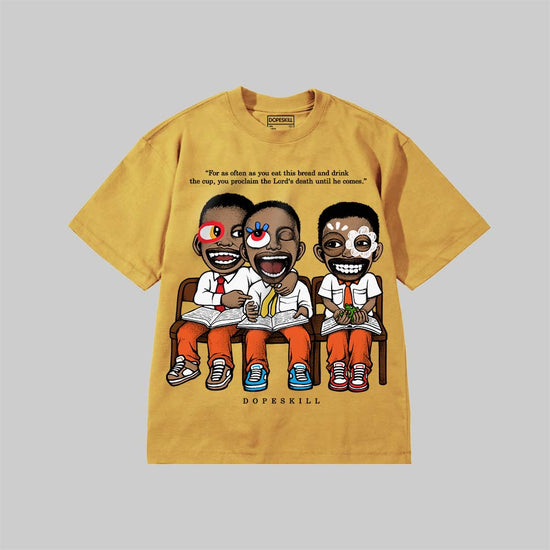 First Sunday DopeSkill Premium T-shirt Streetwear - Mustard