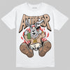Jordan 4 Retro Cozy Girl DopeSkill T-Shirt At The Top Graphic Streetwear - White