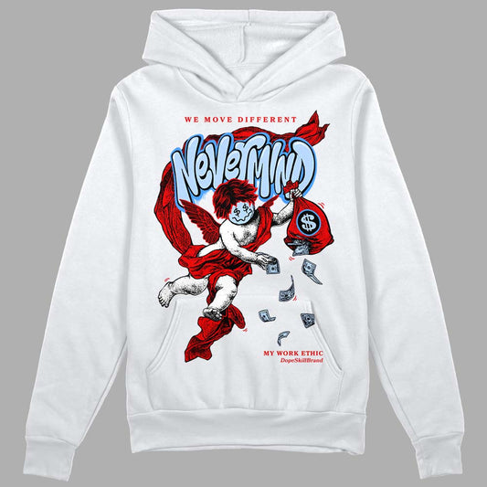 Jordan 11 Retro Cherry DopeSkill Hoodie Sweatshirt Nevermind Graphic Streetwear - White