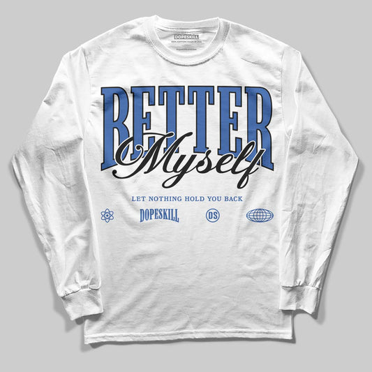 Jordan 1 Low Travis Scott x Fragment DopeSkill Long Sleeve T-Shirt Better Myself Graphic Streetwear - White