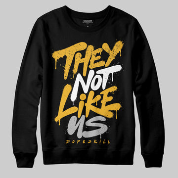 Jordan 5 'Tokyo' DopeSkill Sweatshirt They Not Like Us Graphic Streetwear - Black