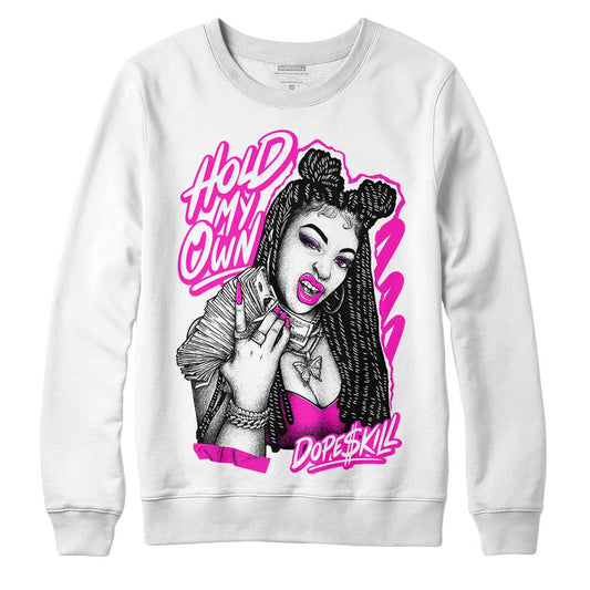 Dunk Low GS “Active Fuchsia” DopeSkill Sweatshirt New H.M.O Graphic Streetwear - White