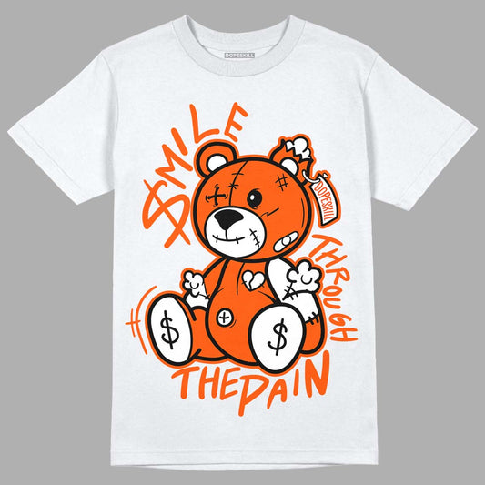 MSCHF Super Normal 2 Orange Milk DopeSkill T-Shirt BEAN Graphic Streetwear - White