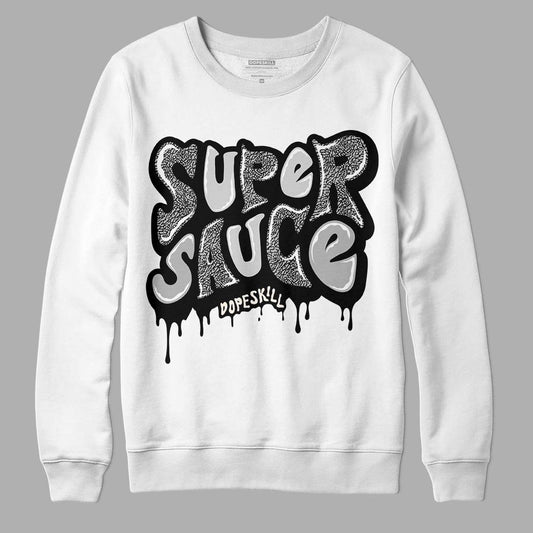 Jordan 3 “Off Noir” DopeSkill Sweatshirt Super Sauce Graphic Streetwear - White