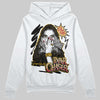 Jordan 12 Retro 'Taxi' 2025 DopeSkill Hoodie Sweatshirt NPC Graphic Streetwear - White