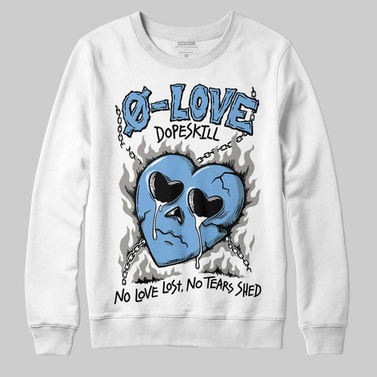 Jordan 12 Retro 'Melo' DopeSkill Sweatshirt Crying Heart Graphic Streetwear - White