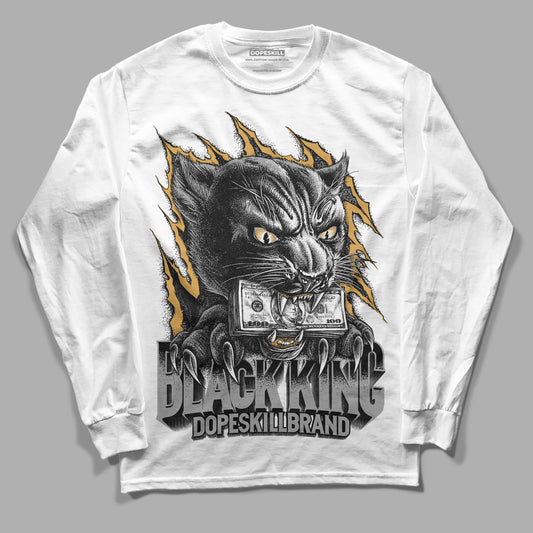 Jordan 11 "Gratitude" DopeSkill Long Sleeve T-Shirt Black King Graphic Streetwear - White