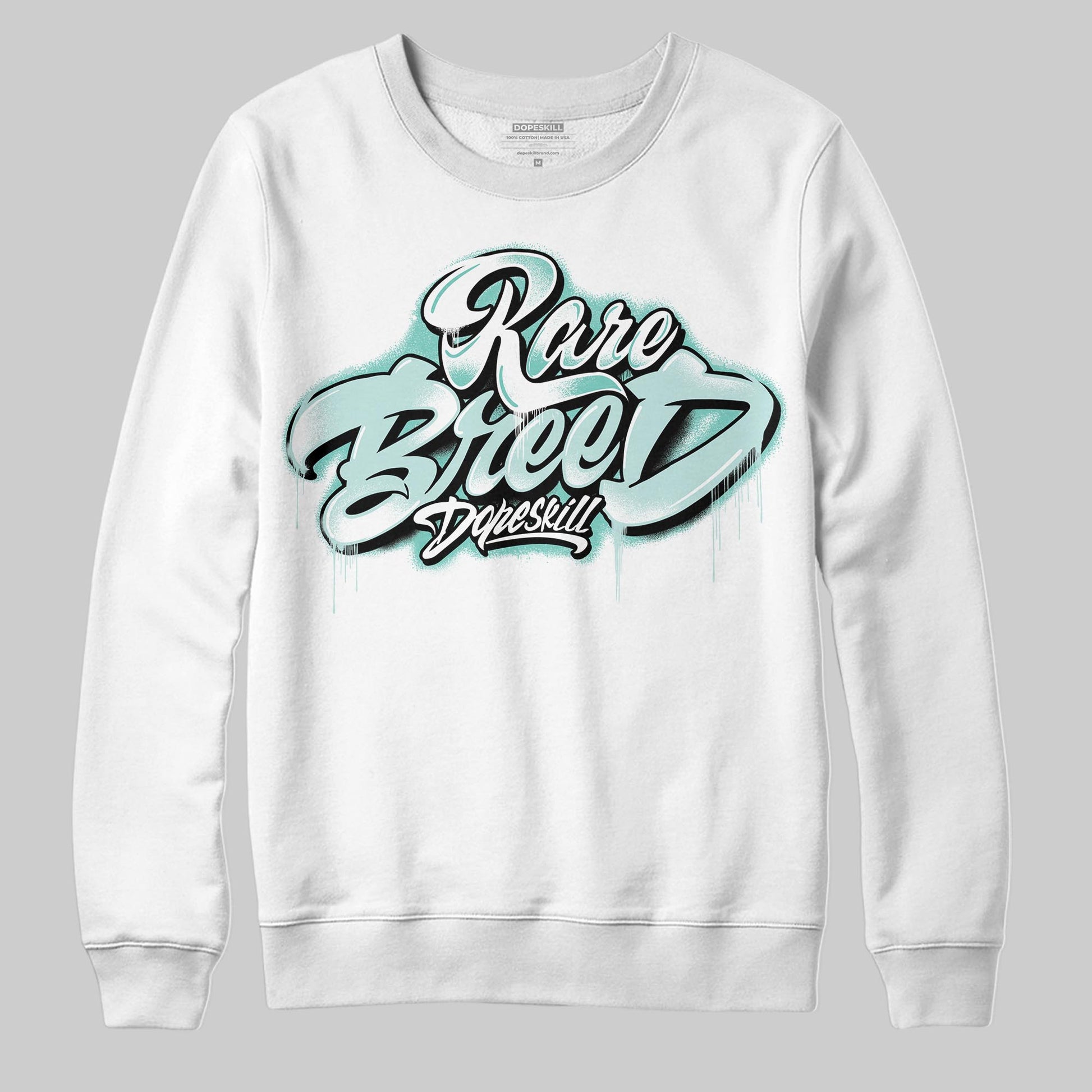 Jordan 11 Low "Igloo" DopeSkill Sweatshirt Rare Breed Type Graphic Streetwear - White