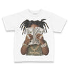 Jordan 3 “Medium Olive” aka “Family Affair” DopeSkill Toddler Kids T-shirt Rich Youth Graphic Streetwear - White