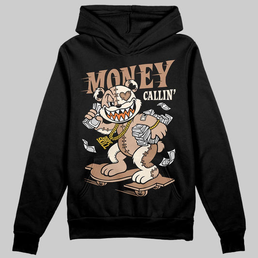 Jordan 4 Retro Cozy Girl DopeSkill Hoodie Sweatshirt Money Callin' Graphic Streetwear - Black