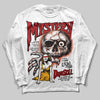 Nigel Sylvester x Air Jordan 4 ‘Brick by Brick’ DopeSkill Long Sleeve T-Shirt Mystery Ghostly Grasp Graphic Streetwear - White