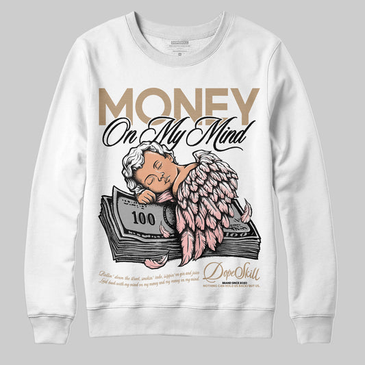 Nike Air Force 1 Low Canvas “Linen” DopeSkill Sweatshirt MOMM Graphic Streetwear - White