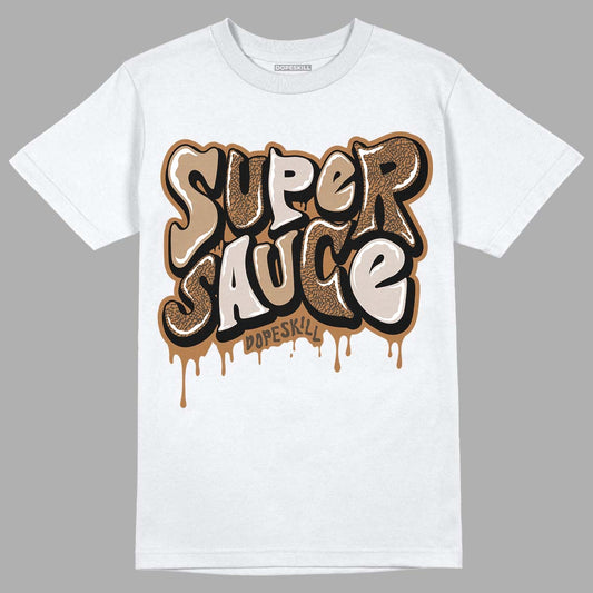 Jordan 3 Retro Palomino DopeSkill T-Shirt Super Sauce Graphic Streetwear - White