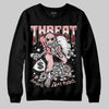 Jordan 3 Retro Valentine's Day Treat Yourself (2025) DopeSkill Sweatshirt Threat Graphic Streetwear - black