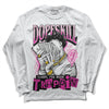 Dunk Low Triple Pink DopeSkill Long Sleeve T-Shirt Sorry I've Been Trappin Graphic Streetwear - White