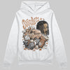 Jordan 4 Retro Cozy Girl DopeSkill Hoodie Sweatshirt Stressless Graphic Streetwear - White