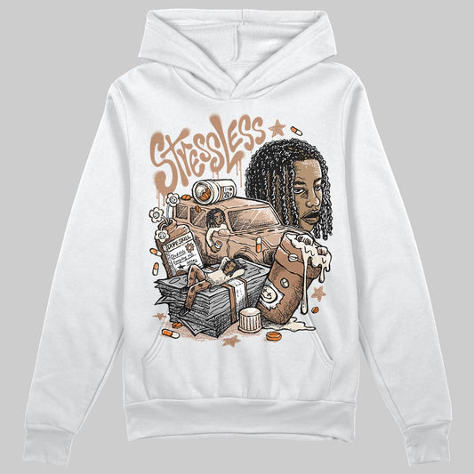 Jordan 4 Retro Cozy Girl DopeSkill Hoodie Sweatshirt Stressless Graphic Streetwear - White