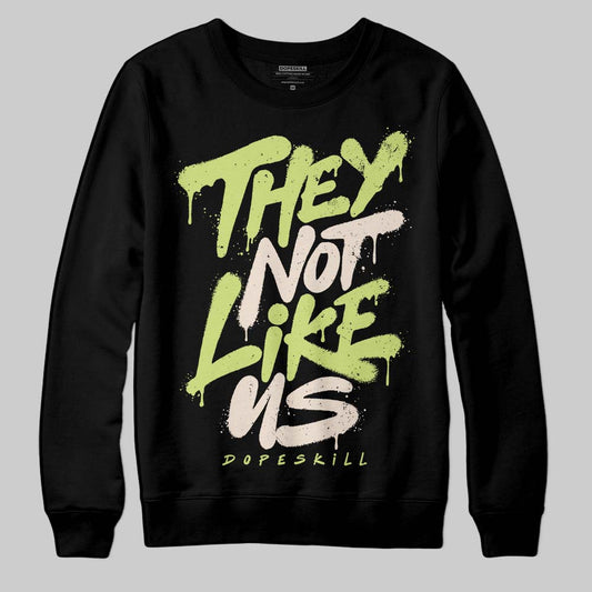 Jordan 5 “Luminous Green” DopeSkill Sweatshirt They Not Like Us Graphic Streetwear