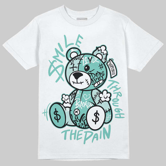 Jordan 11 Low "Igloo" DopeSkill T-Shirt Smile Through The Pain Graphic Streetwear - White