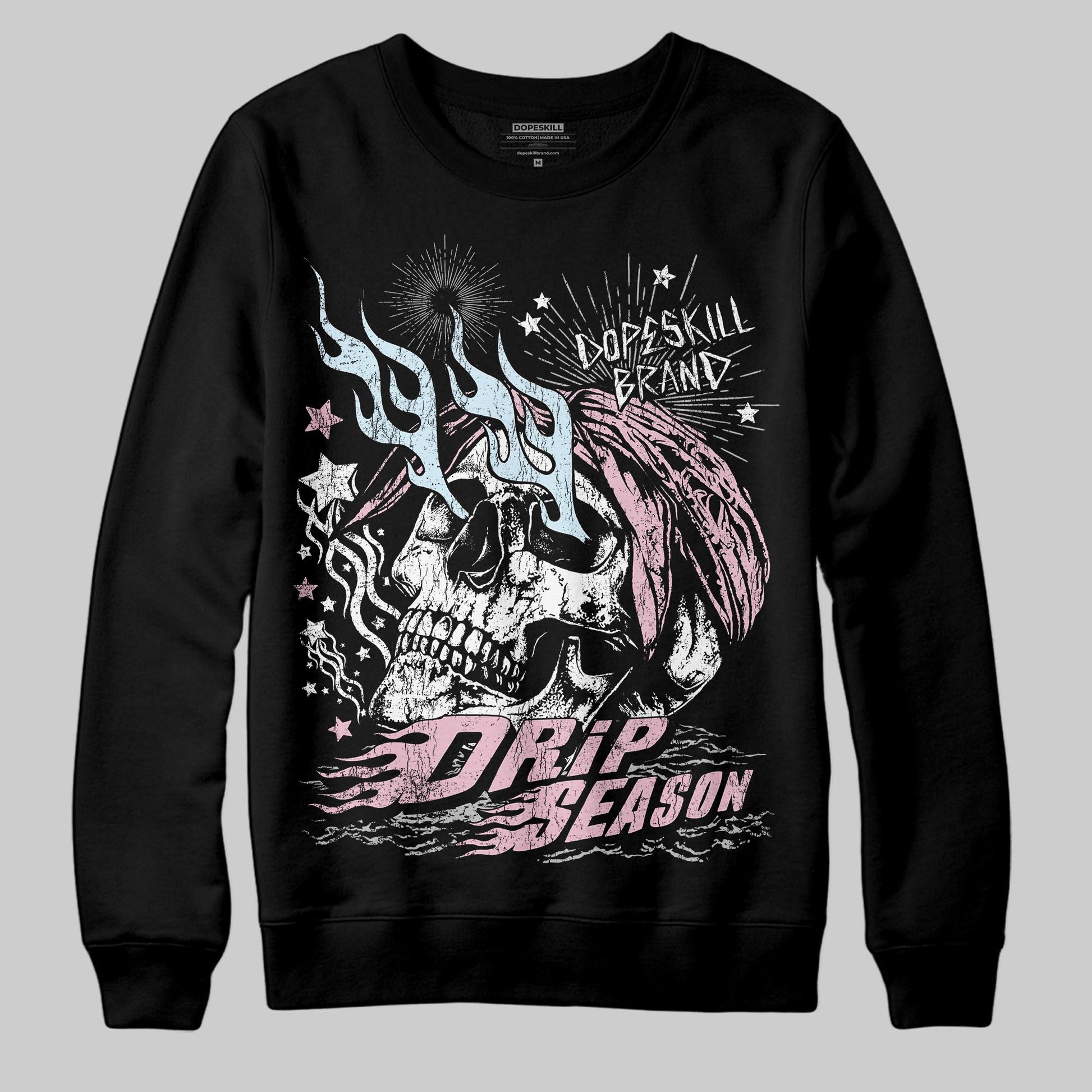 Jordan 5 OG “35th Anniversary” DopeSkill Sweatshirt Drip Season Graphic Streetwear - black