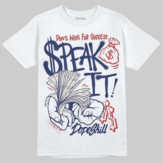 Jordan 11 “Rare Air” DopeSkill T-Shirt Speak It Graphic Streetwear - White