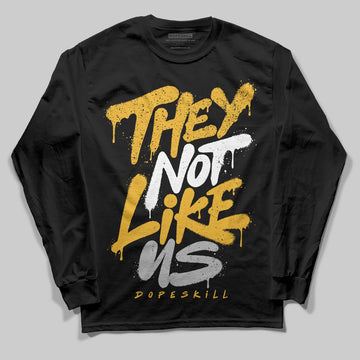 Jordan 5 'Tokyo' DopeSkill Long Sleeve T-Shirt They Not Like Us Graphic Streetwear - Black
