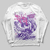 PURPLE Sneakers DopeSkill Long Sleeve T-Shirt Drip Season Graphic Streetwear - White