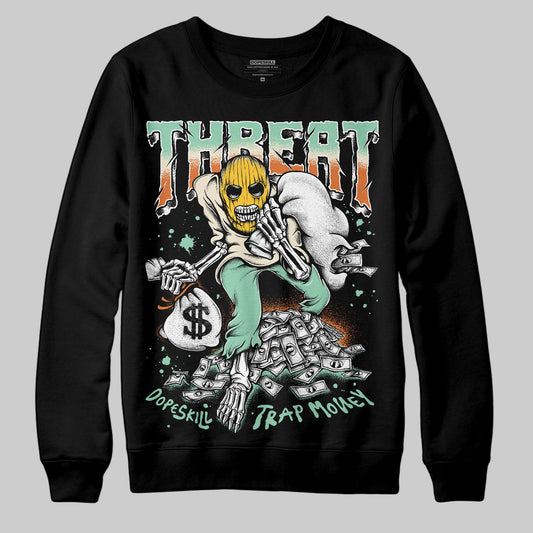 SB Dunk Low Rodeo Tourmaline DopeSkill Sweatshirt Threat Graphic Streetwear - black