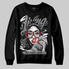 Grey Sneakers DopeSkill Sweatshirt Living My Best Life Graphic Streetwear  - Black