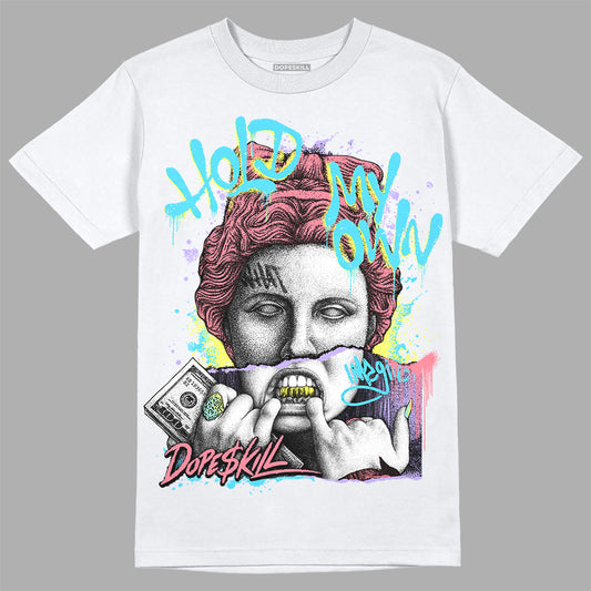 Dunk Low SE Candy Easter DopeSkill T-Shirt Hold My Own Graphic Streetwear - White