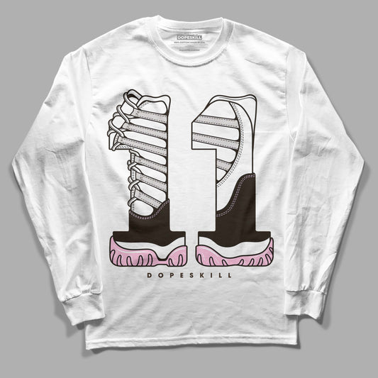 Jordan 11 Retro Neapolitan DopeSkill Long Sleeve T-Shirt No.11 Graphic Streetwear